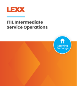 ITIL - Service Operations