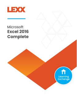 Excel 2016 Complete