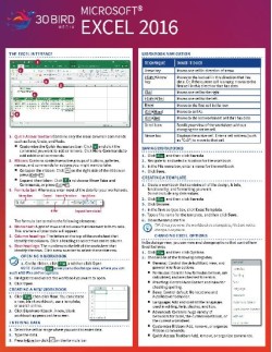 Excel 2016 Quick Reference Card