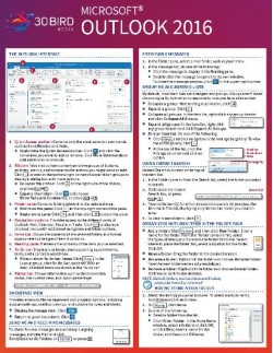 Outlook 2016 Quick Reference Card