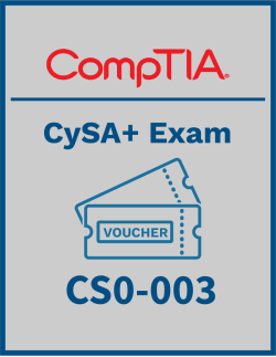 CompTIA Cybersecurity Analyst+ (CySA+) CS0-003 Exam Voucher